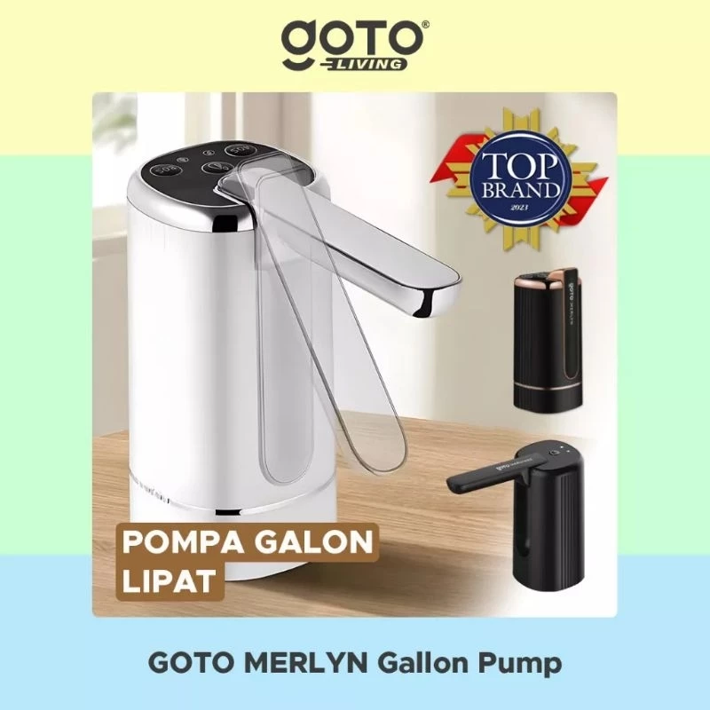 GOTO Merlyn - Pompa Galon Lipat Electric Dispenser Air Minum USB Charge