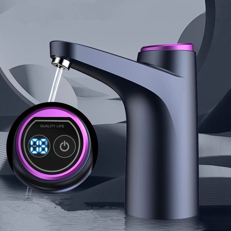 LAMPION - Pompa Galon Elektrik Portable USB Charge Dispenser Air Minum Premium 600ML Rechargeable Water Pump